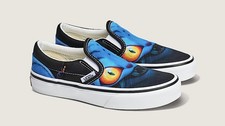 Big Kids Size 3 KPop Demon Hunters x Vans Classic Slip-On Shoe DERPY Tiger