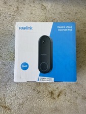 Reolink Video Doorbell PoE Wired 2K  5MP Person Detection 2-Way Audio - SEALED