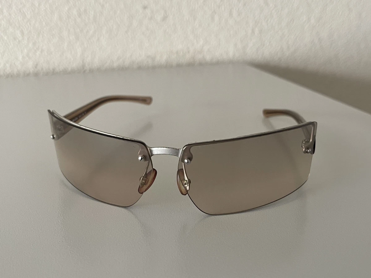PRADA Brown Shield Sunglasses for Men for sale | eBay