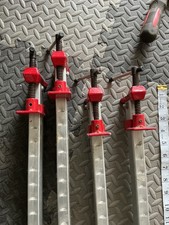 4 x Pcs Clamps Adjustable 48inch good used condition Collection Only
