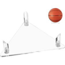 Acrylic Sports Ball Display Stand Holder Rack for Basketball Soccer Football