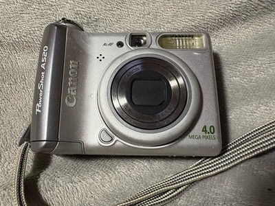 Canon PowerShot A520 4.0MP Digital Camera – Does Not Turn On