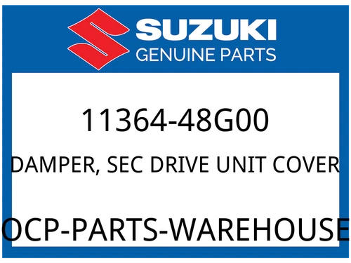 DAMPER,SEC DRIVE UNIT COVER