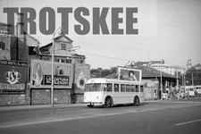 35mm Negative ITALY Venice SFM Trolleybus Obus 46 c1962 Italian Italia
