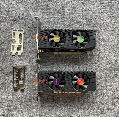 GIGABYTE GeForce GTX 1650 4GB GDDR6 Low Profile Video Card GV-N1656OC-4GL