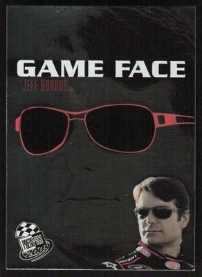 Jeff Gordon 2009 Press Pass NASCAR # GF2 Game Face