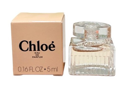 Chloe Eau de Parfum EDP Travel MINI Splash EDP 0.16 fl oz 5ml FREE SPRAY!