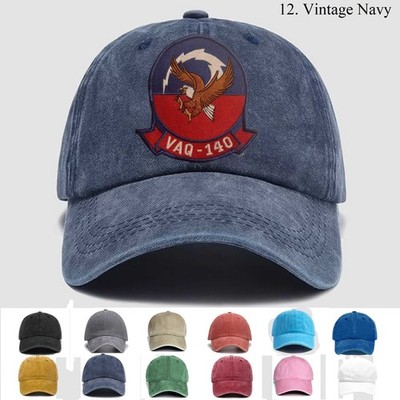 Customized Embroidered Hat Vaq-140 Electronic Attack Squadron, Trucker Hat, Gift