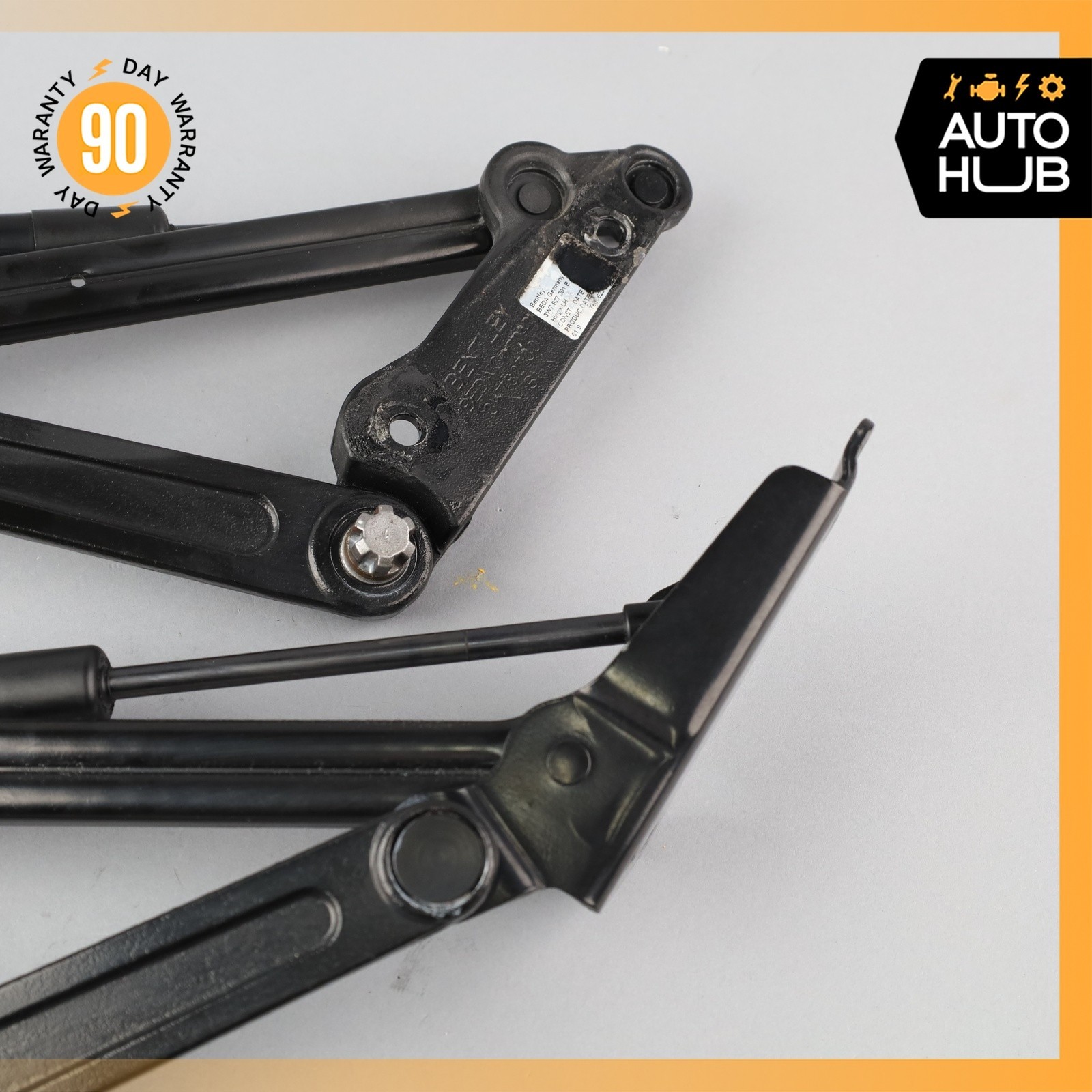 07-18 Bentley Continental GTC Rear Trunk Lid Hinges Left & Right Set OEM 43k