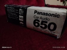 Autoradio Stereo Casette Panasonic  CQ-650EG Nuovo Fondo  Magazzino Anni 80 