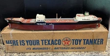 Texaco WEN MAC USS NORTH DAKOTA Tanker Oil Ship Dealer Promotion w/ Box