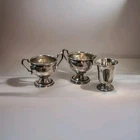 LOT La Pierre, International Sterling, Creamer/ Sugar Bowl, Child's Cup 9.88oz.