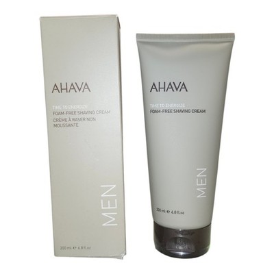 AHAVA Men Time To Energize Foam-Free Shaving Cream 6.8 fl oz Sealed