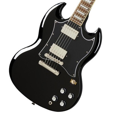 Epiphone Inspired by Gibson SG Standard Ebony Electric Guitar - YRK Model