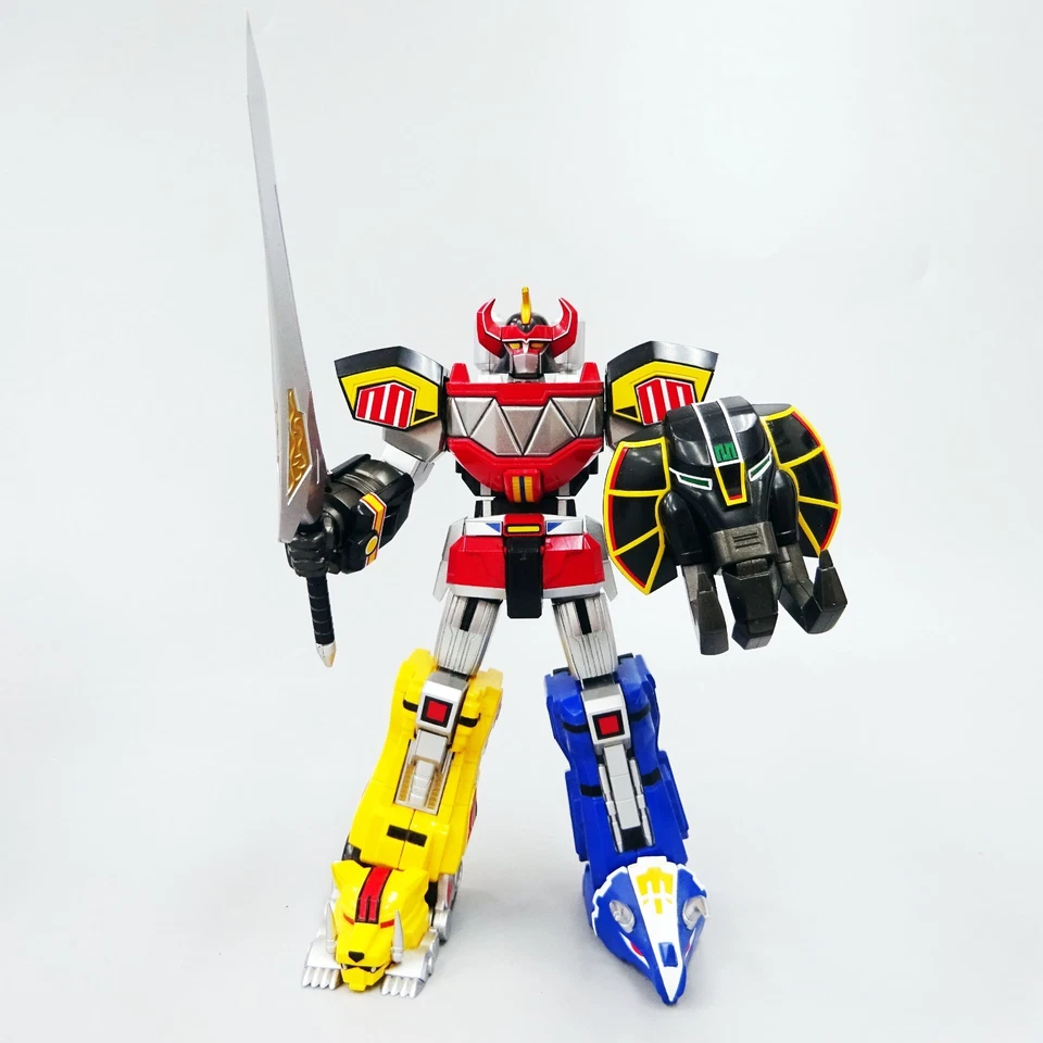 Super Robot Chogokin Megazord Mighty Morphin Power Rangers Bandai Used - Image 4 of 4