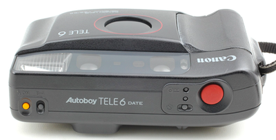 CANON　Autoboy tele 6DATE N MINT w/ Strap] Canon Autoboy Tele 6 Date 35mm Point & Shoot Film