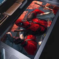 Deadpool Gaming Mouse Pad Large Extended Keyboard Mat Laptop Cushion Fans Gifts