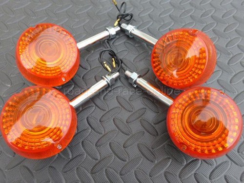 Full Set of Replacement Suzuki TS-GT-TC-RV Indicators Alloy Head Steel Stem x 4 - Picture 2 of 7