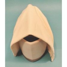 Antique White Satin Baby Bonnet White Fully Lined Doll Handmaids Tale Hat