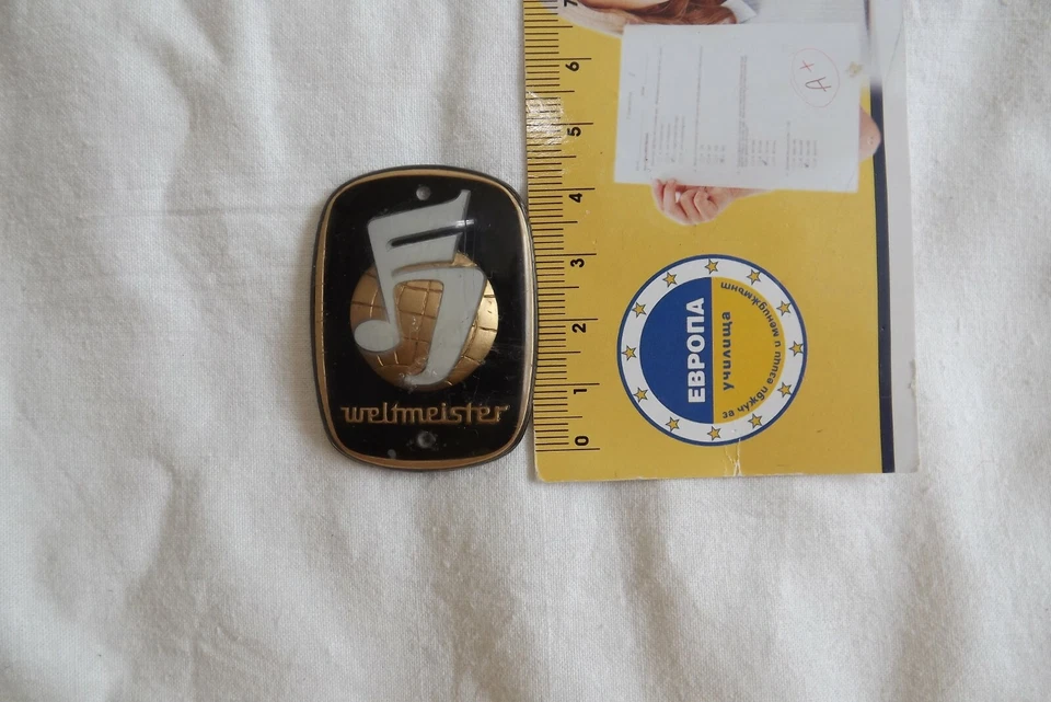 EMBLEMS LOGO ACCORDION AKKORDEON WELTMEISTER. - Image 2 of 4