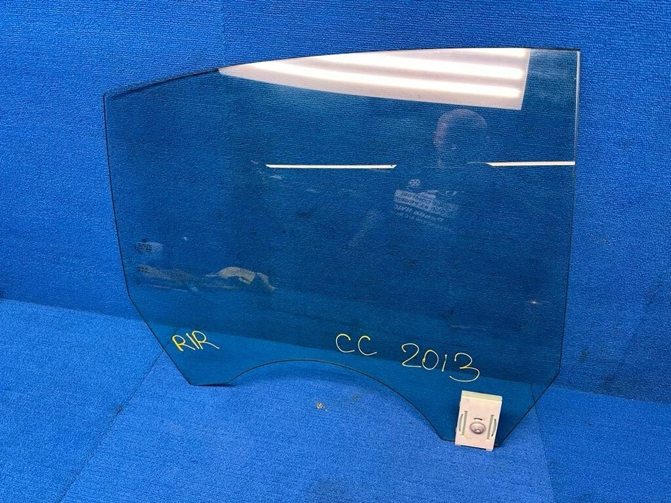 💎2013 - 2017 VOLKSWAGEN CC PUERTA TRASERA DERECHA VENTANA CRISTAL OEM Foto 2 de 4