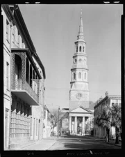 8" x 10" Photo Southern Architectural Dock Street Theatre, Charleston