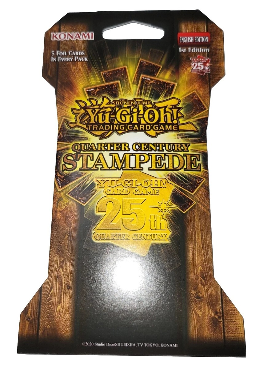 Yu-Gi-Oh! YU-GI-OH TCG Quarter Century Stampede Blister Pack