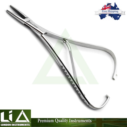 Mathieu Needle Holder 14 CM Orthodontic Ligating Microsurgical Forceps Pliers - Picture 3 of 5