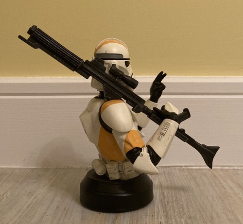 Star Wars Utapau Clone Trooper Revenge Sith Gentle Giant Deluxe Mini Bust 2006 - Picture 5 of 12