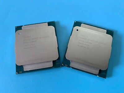 1pair Used Intel Xeon E5-2690 V3 2.6Ghz 12-Core 30M 9.6GT/s SR1XN LGA2011-3