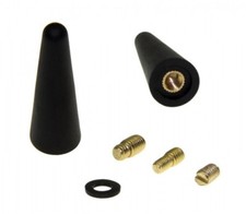 Premium Mini 5cm Kurzstab Stab Antenne Schwarz Auto Radio für viele Fahrzeuge