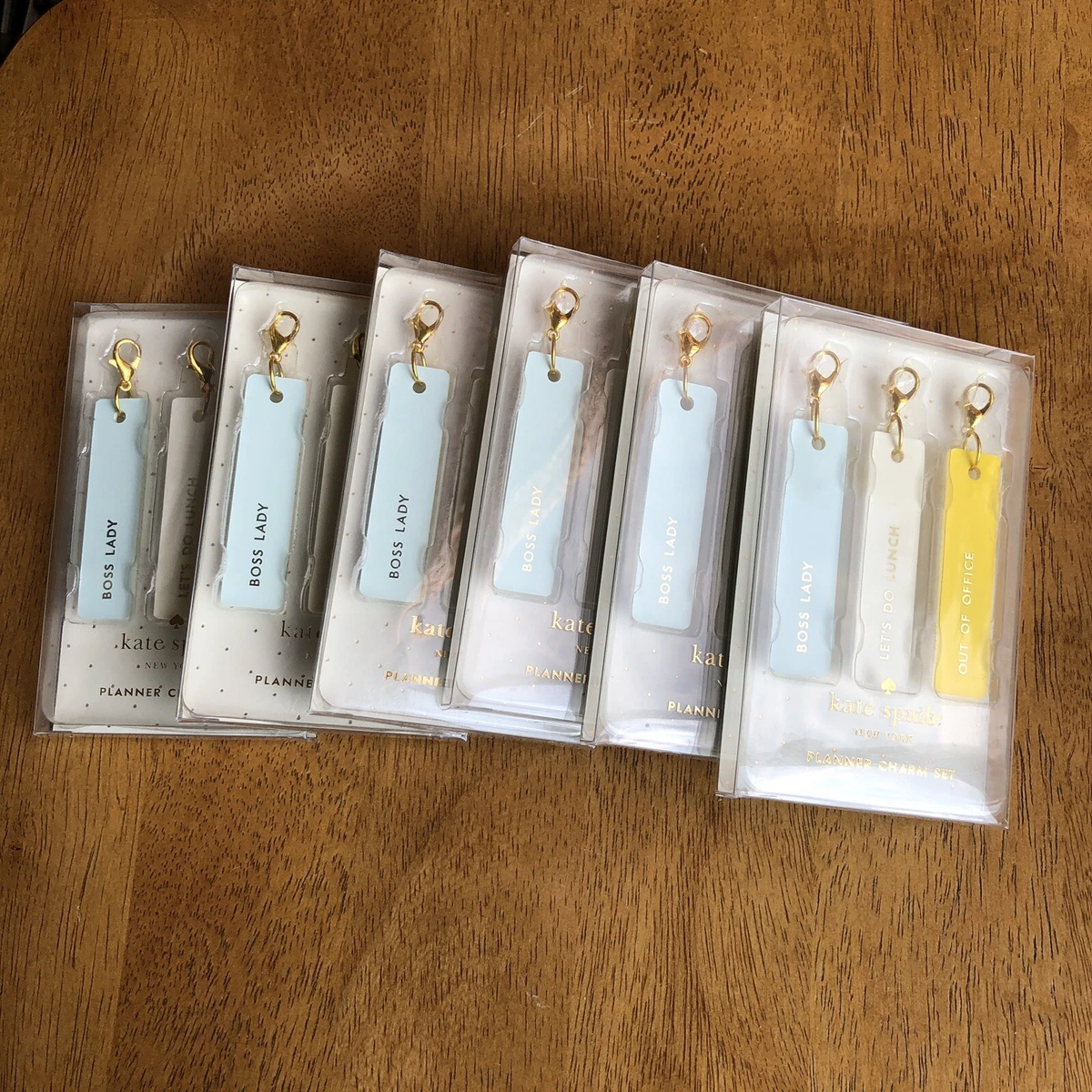 Kate spade planner best sale charms