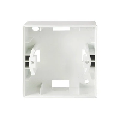 Gunsan Moderna Schalterserie 1-fach Rahmen Aufputzgehäuse weiss