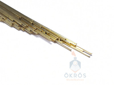 Neu - Messingrohr für Modellbau, Oberleitungsbau Ø 0,3 mm - 1,5mm, länge 400 mm