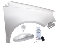 Kotflügel passend für VW POLO 9N3 RECHTS LA7W REFLEXSILBER + lackstift