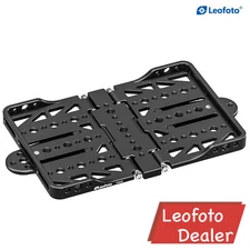 Leofoto FDM-05 Foldable Tac Table | Integrated Arca Rail, 1/4, 3/8''