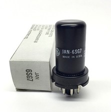 6SG7   JAN 6SG7  NOS GE  USA  Valve Tubes