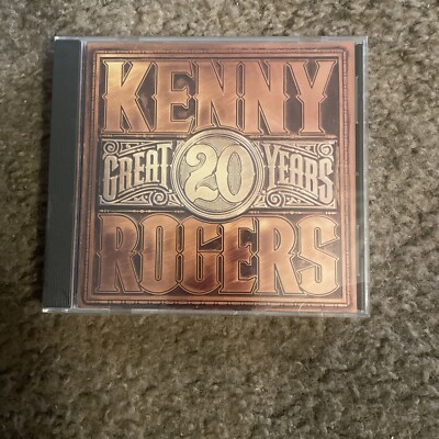 Kenny Rogers 20 Great Years (1990 Reprise Records)  Brand New!