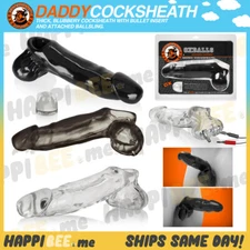 OXBALLS DADDY Cock Sheath Sleeve🍯Couples Penis Sling Extender Enhancer Ring Toy