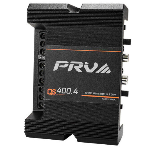 PRV Audio QS4004 2-Омный Мини-компактный 4-канальный автомобильный усилитель звука мощностью 4 x 100 Вт 11190₽