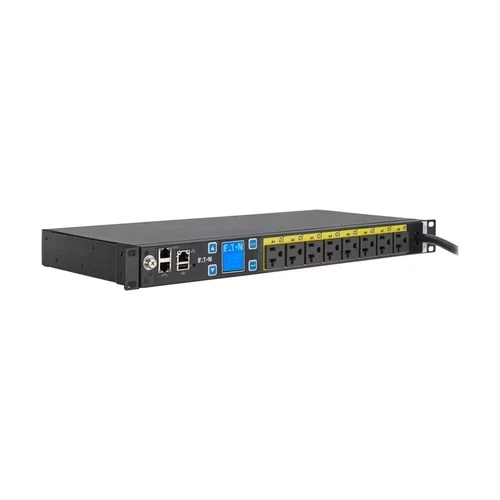 Eaton  PDU – 1PH 1U 16A L5-20/5-20P 10ft Cord 8 Outlets