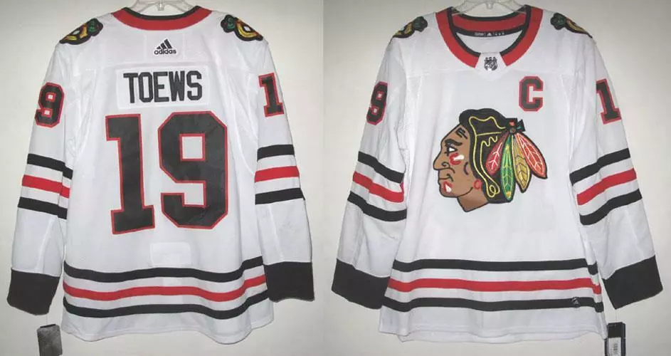 adidas Jonathan Toews Chicago Blackhawks NHL Men's Authentic Red Hockey  Jersey