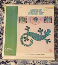 Diamond Tech "Mosaic Gecko Lizard Kit" K4274 Craft Kit New For Ages 13+++