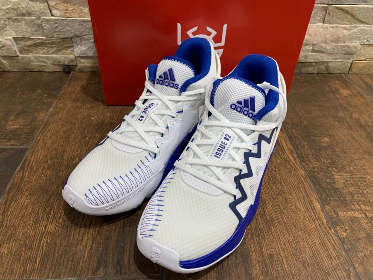 Adidas Issue #2 Donovan Mitchell Cloud White Royal Blue FX9430