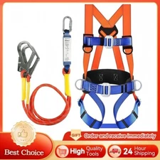 Industrial Fall Protection Harness Full Body Roof Harness with Shock Absorbing