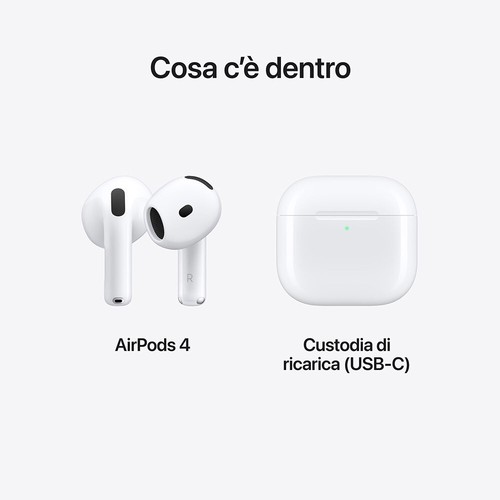 Apple AirPods 4 2024 Kopfhörer + USB-C Ladecase MXP63 - Bild 3 von 7