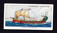4635/ Churchmann?s - Ex. Series: Maritime - No 10 - A Roman War Galley