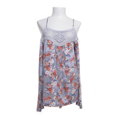 Bodyflirt Boutique, Top, Größe: 40/42, Blau, Polyester/Elasthan, Blumen #QcW