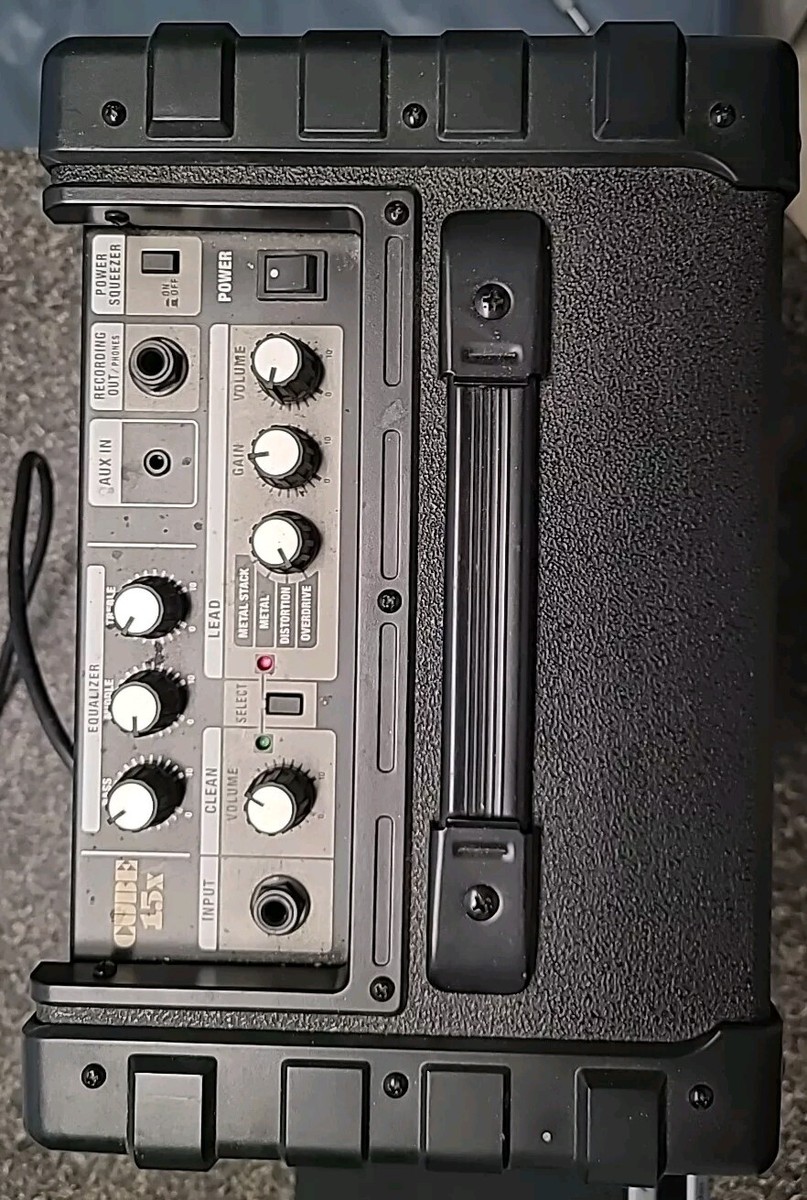 Roland Cube-15X 15 watt Guitar Amp 761294403068| eBay