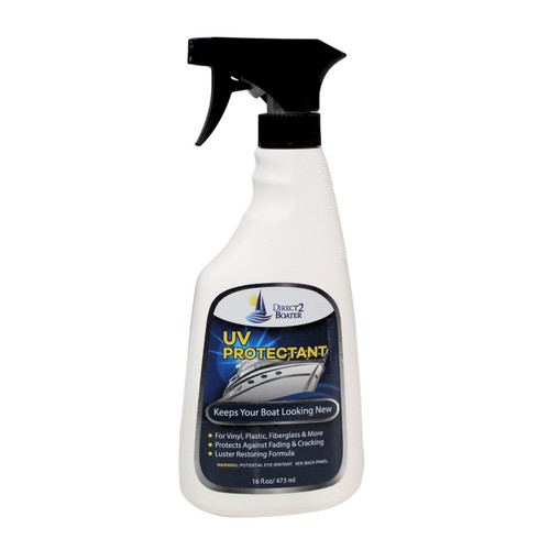 UV Protectant Spray for Vinyl, Plastic, Rubber, Fiberglass, Gel Coat
